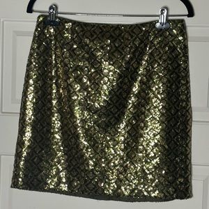 New with tags banana republic, sequin skirt, size 6